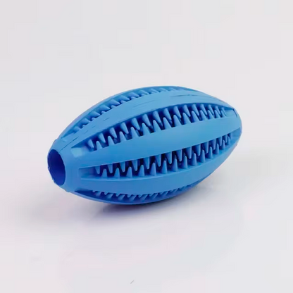 Pelota rugby anti-stress para perro